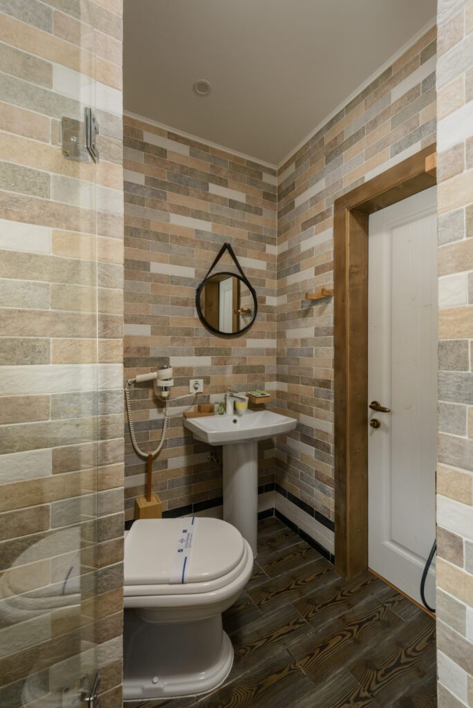 Decoracion rustica para tu baño