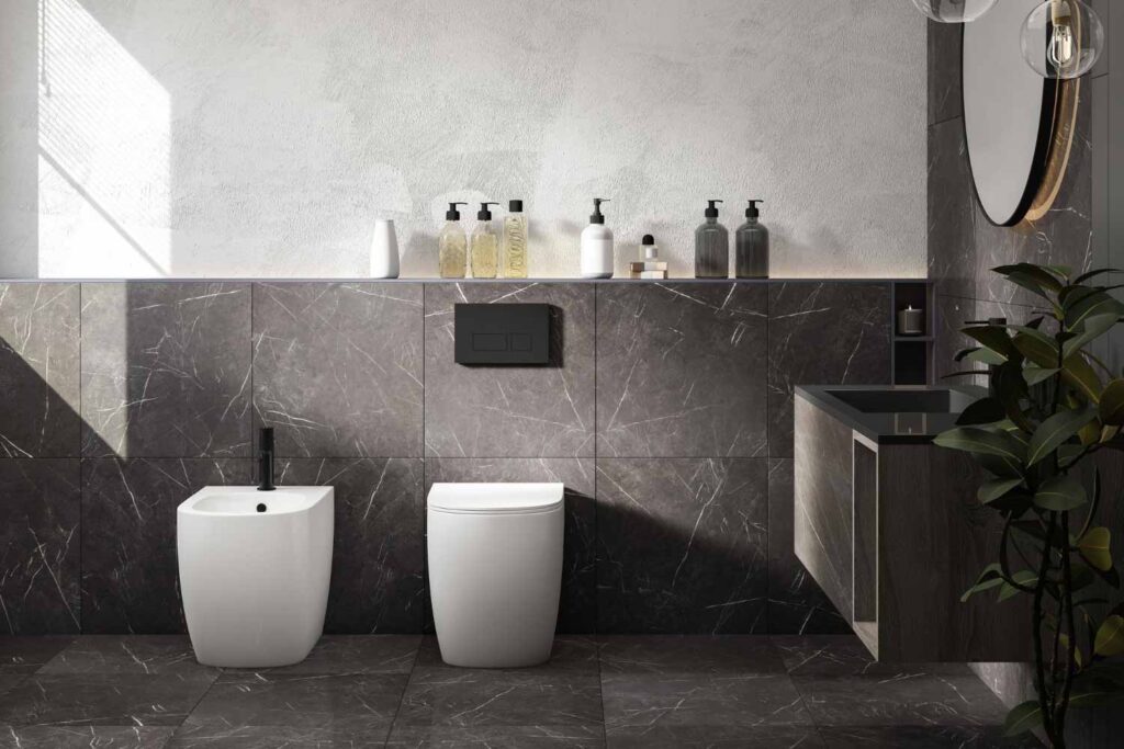 Accesorios modernos para baños